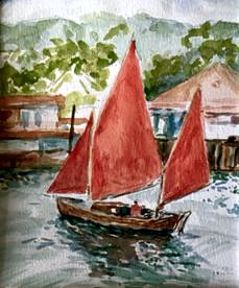 Red Sails by Carol French (Ref: 45)