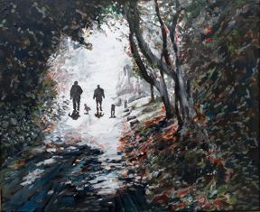 Autumn Walk by Janet Dobney (Ref: 25)