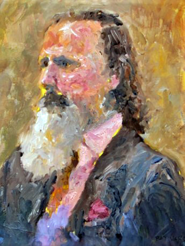Portrait - Bearded Gentleman - Oil